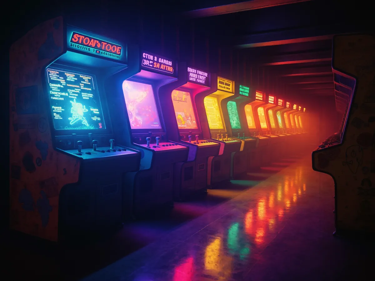 Play the market arcade